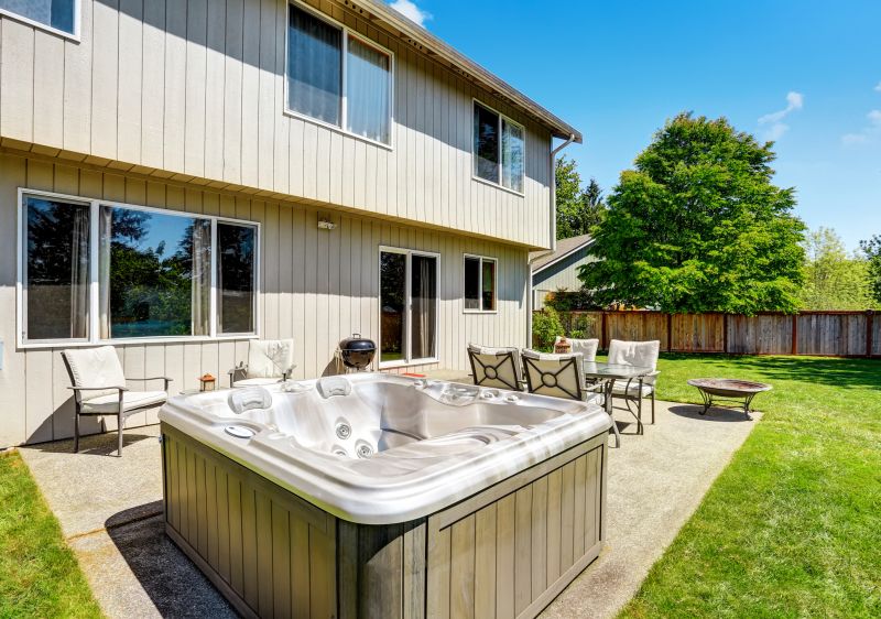 Outdoor Hot Tub Area